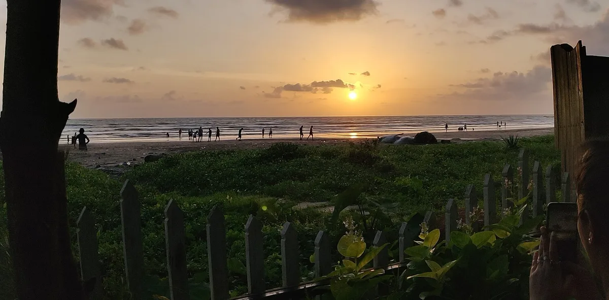 Morjim-strand, Morjim, Indian West Coast, India — 2