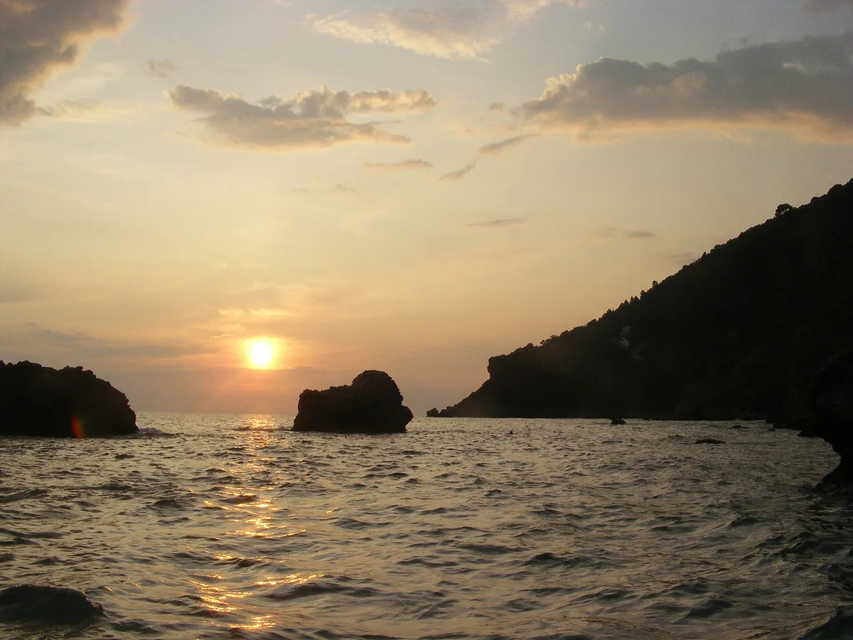 Playa de Glyfada, Pelekas, Ionian Islands, Grecia — 2