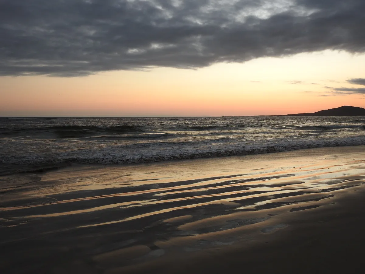 Plage de Caleta Iguana, Isabela, Galápagos, Équateur