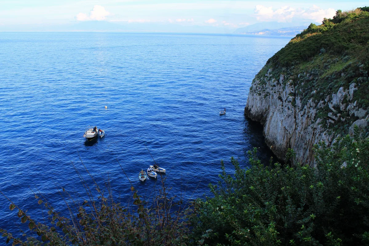 Spiaggia di Punta dell'Arcera, Anacapri, Campania, Italy — 4
