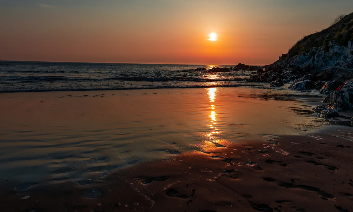 Woolacombe Beach, Mortehoe, British Coast, Vereinigtes Königreich — 5