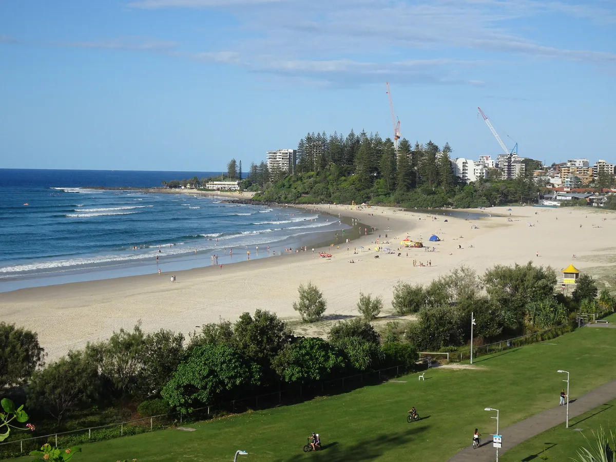 Plage de Coolangatta, Coolangatta, Australian East Coast, Australie — 5