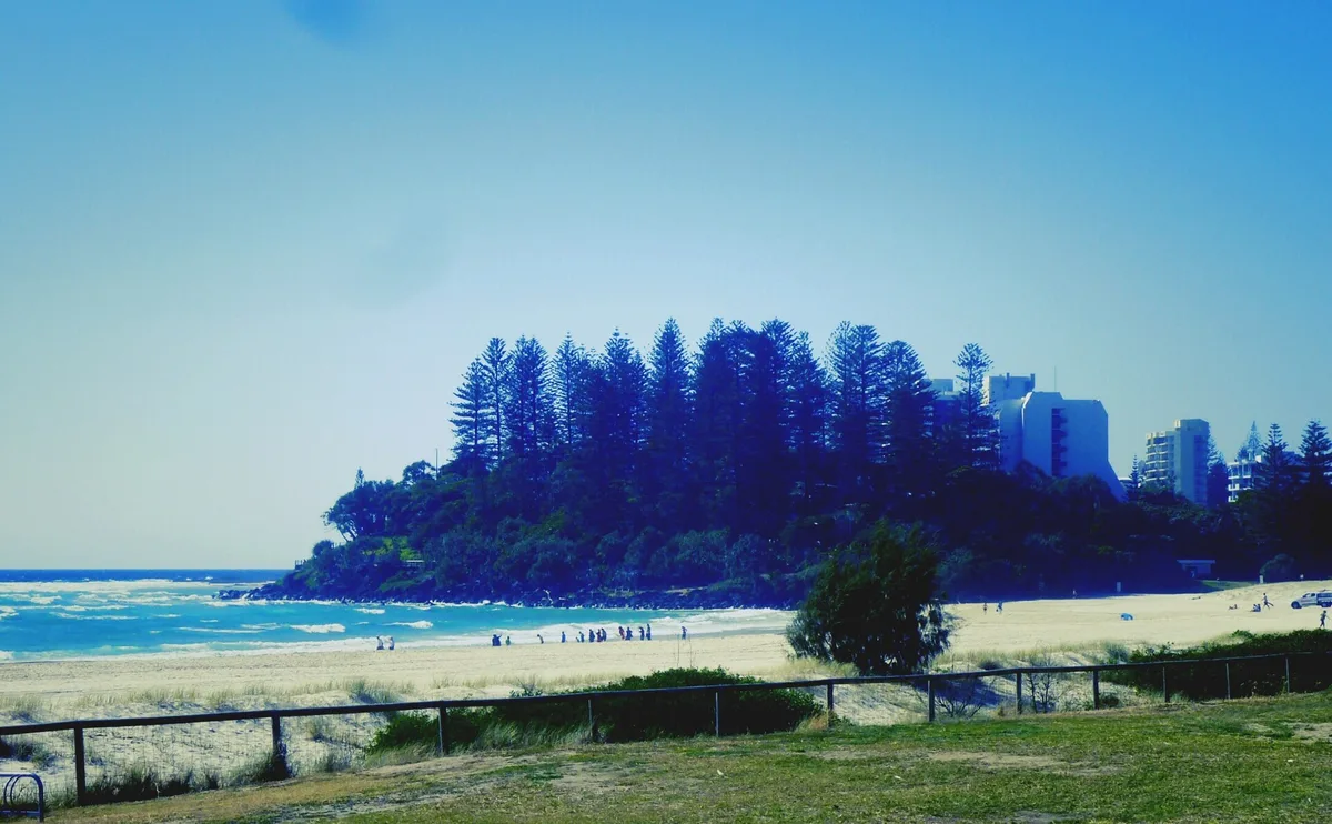 Plage de Coolangatta, Coolangatta, Australian East Coast, Australie