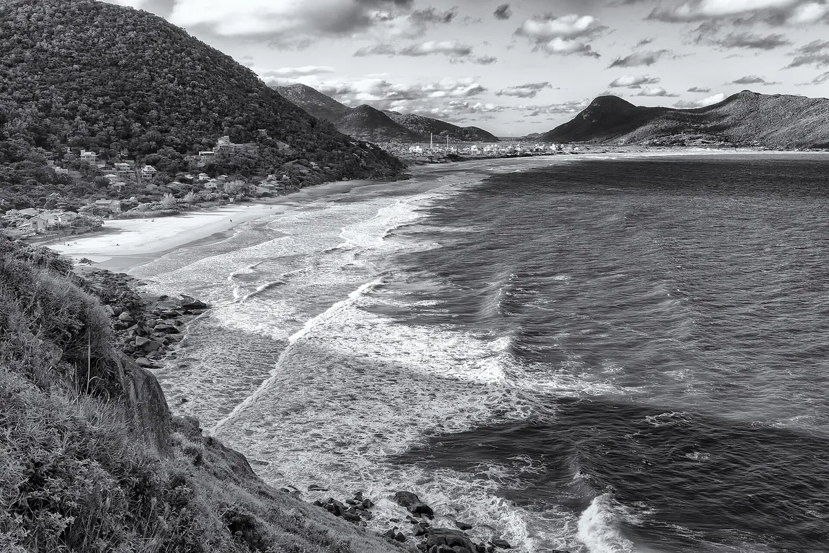 Plage de la Solidão, Florianópolis, Brazilian Atlantic, Brésil — 2