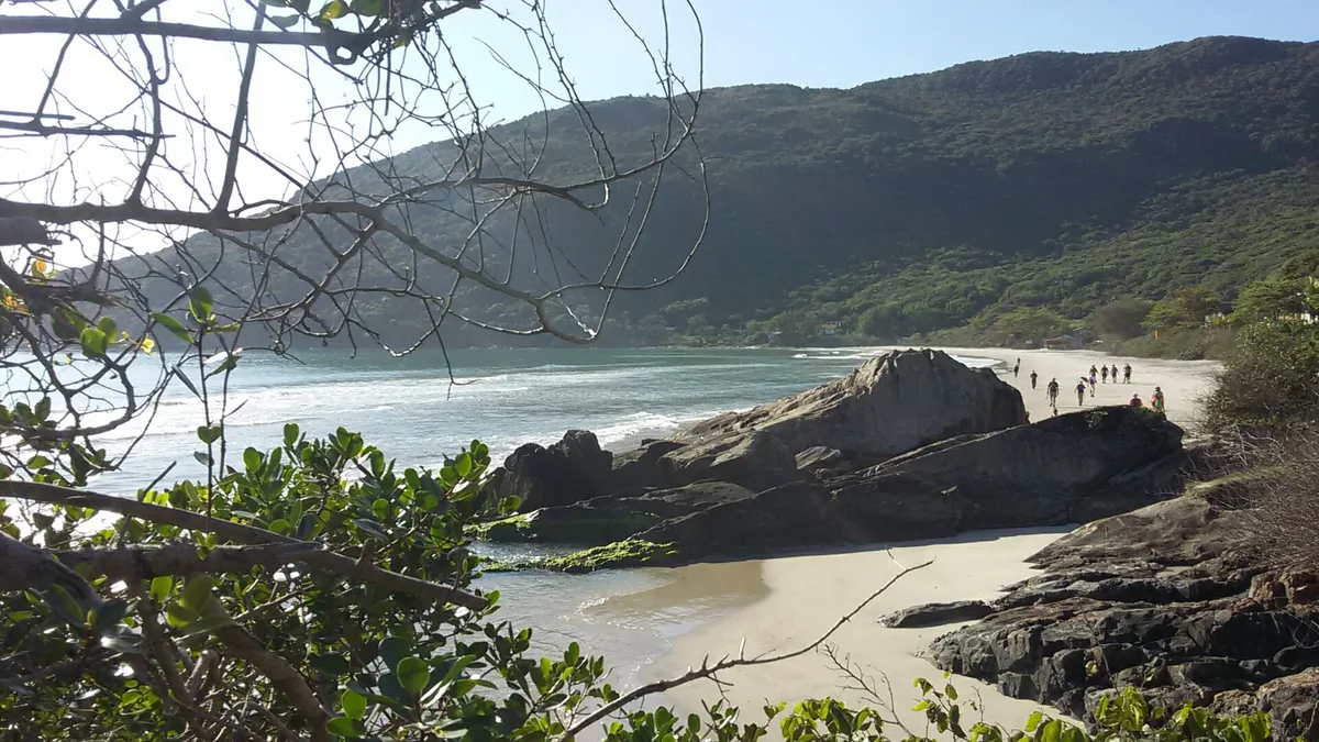 Plage de la Solidão, Florianópolis, Brazilian Atlantic, Brésil — 5