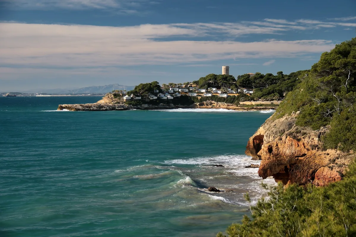 Móra Beach, Tarragona, Costa Dorada, Spain — 2