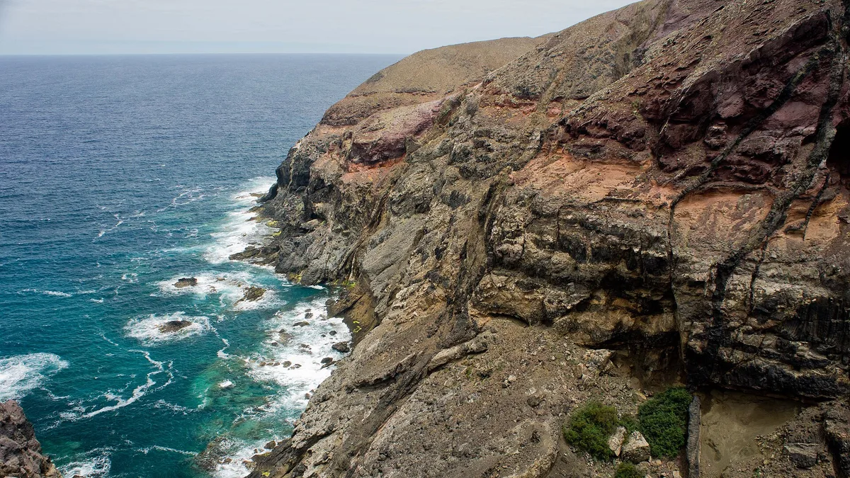 Morenos Beach, Porto Santo, Madeira Archipelago, Portugal