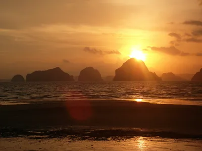 Plage de Thap Khaek, Nong Thale, Andaman Sea Coast, Thaïlande — 2