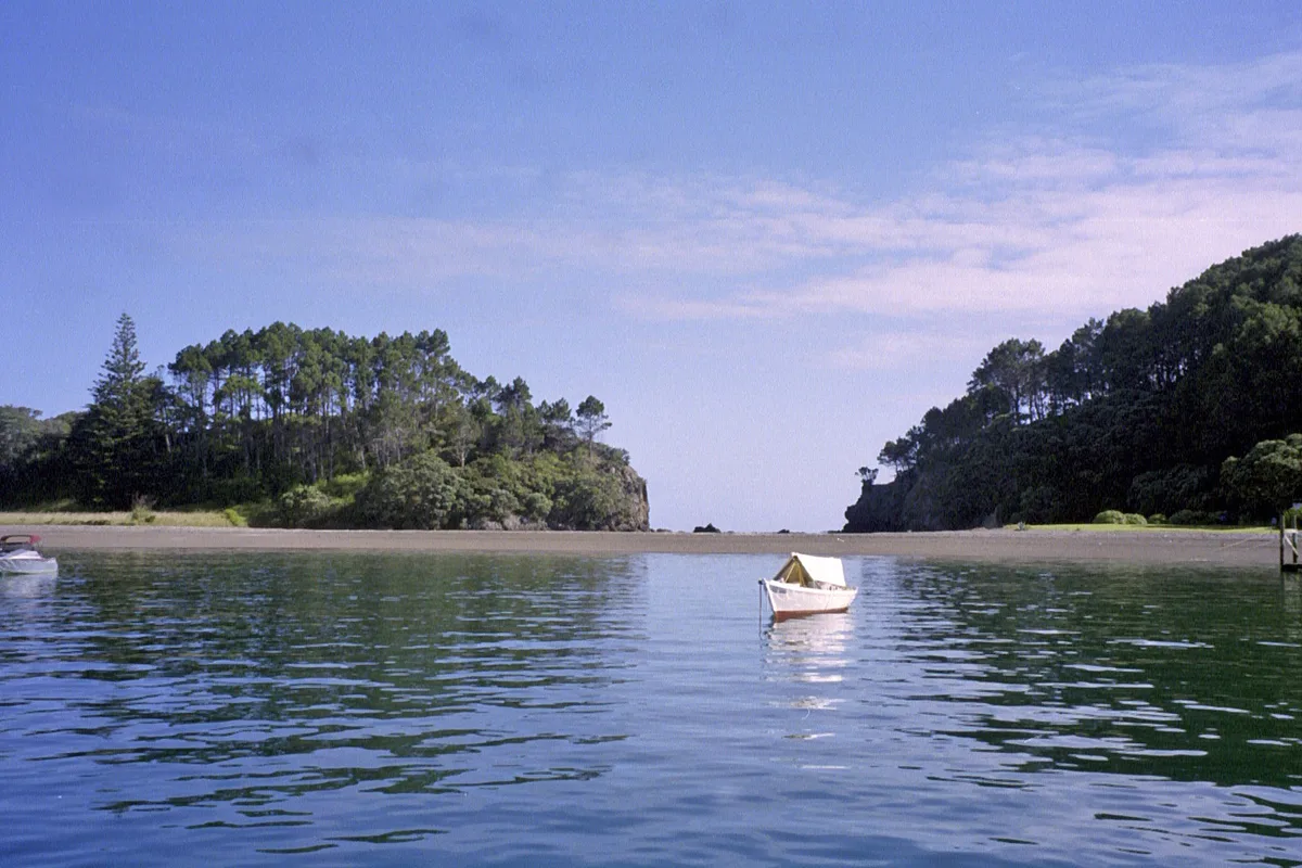 Roberton Island-Strand, Far North District, Northland, Neuseeland — 4