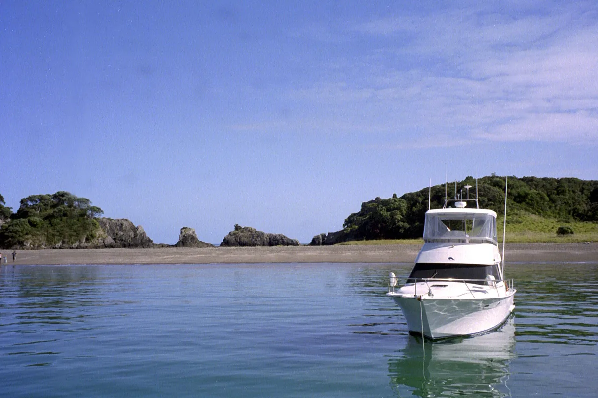 Roberton Island-Strand, Far North District, Northland, Neuseeland — 2