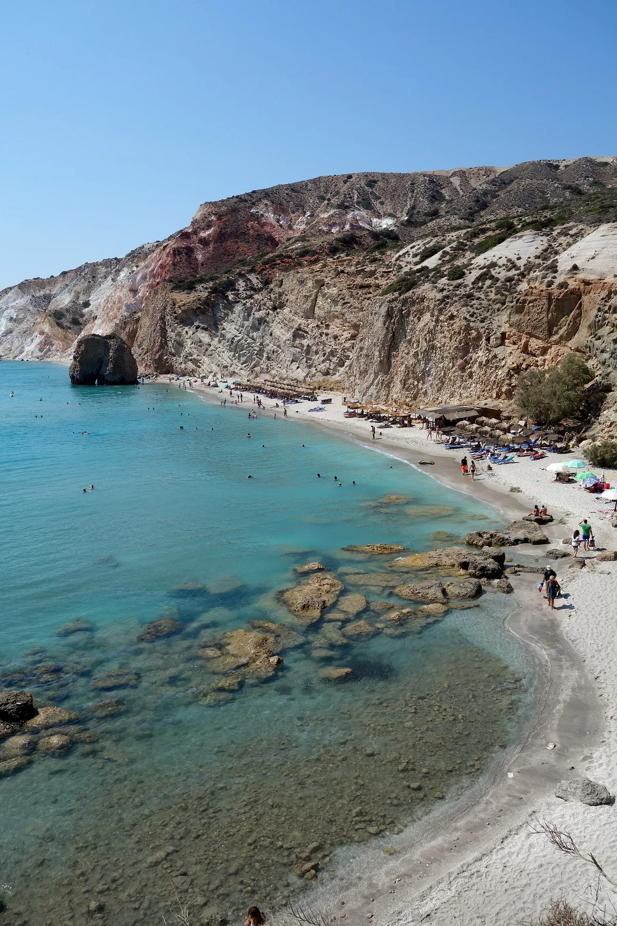 Firiplaka Beach, Milos, Cyclades, Greece — 2