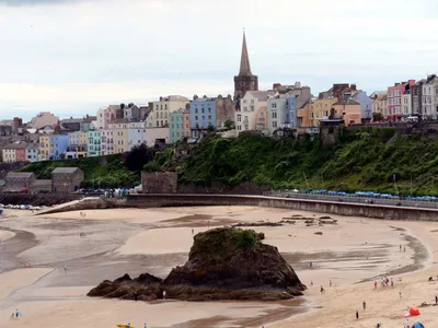 Tenby North Beach, Tenby, Wales, United Kingdom — 5