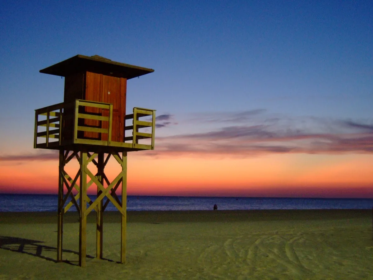 Plage de la Victoria, Cádiz, Andalusia, Espagne — 3