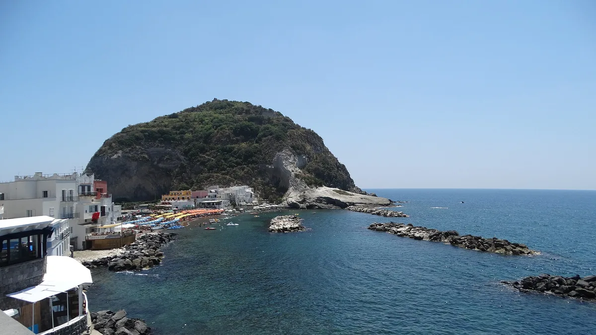 Playa de Sant'Angelo, Serrara Fontana, Campania, Italia — 2