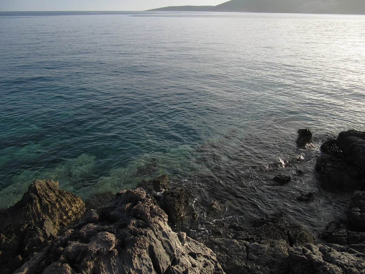 Plage de Pržno, Budva, Adriatic Coast, Montenegro — 2