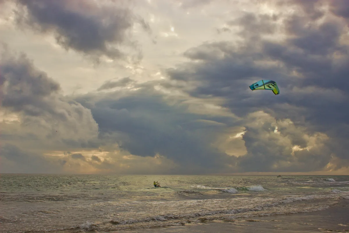 Plage de St. Andrews State Park, Panama City Beach, Florida Panhandle, États-Unis