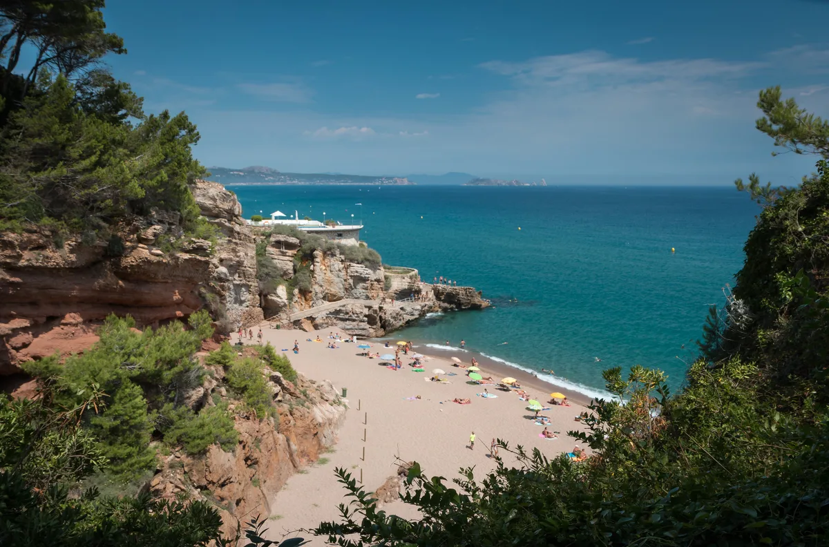 Plage de Sa Riera, Begur, Catalonia, Espagne — 6