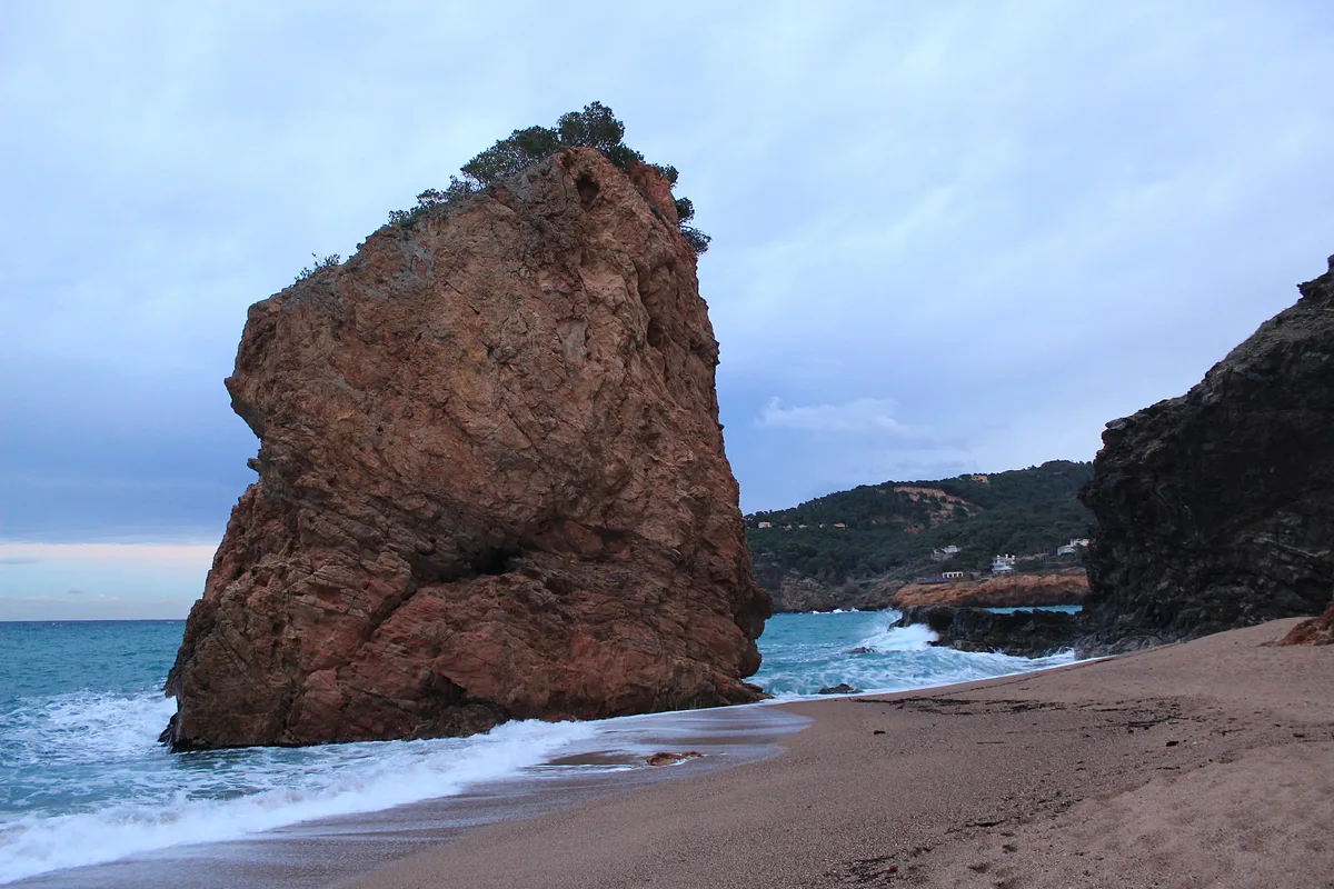 Plage de Sa Riera, Begur, Catalonia, Espagne — 4