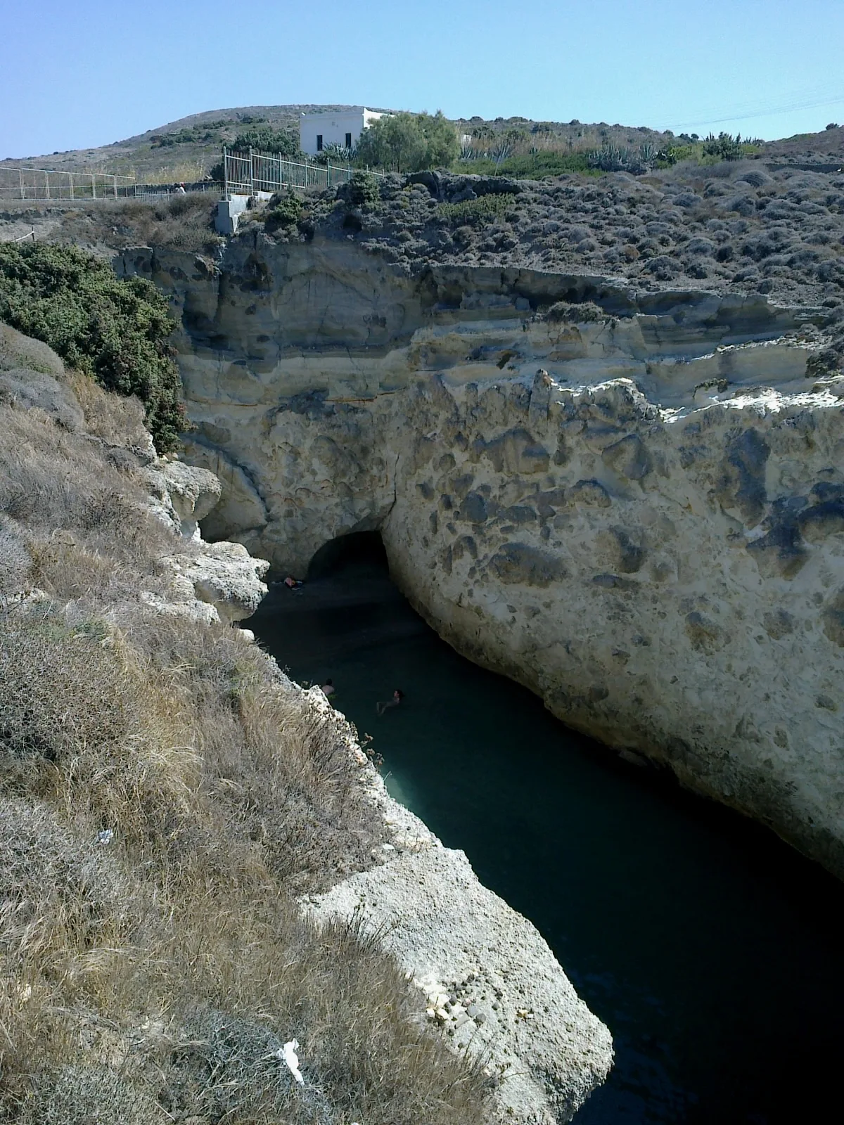 Plage de Papafragas, Milos, Cyclades, Grèce