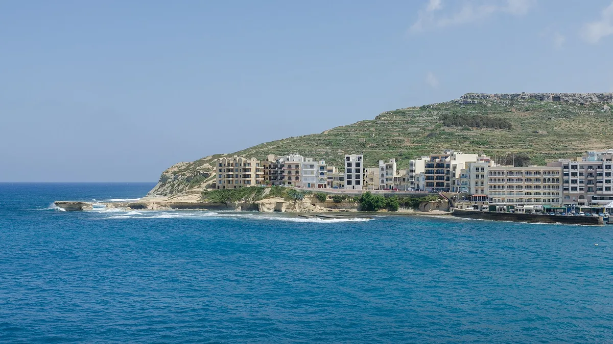 Playa de Marsalforn, Żebbuġ, Maltese Islands, Malta — 3