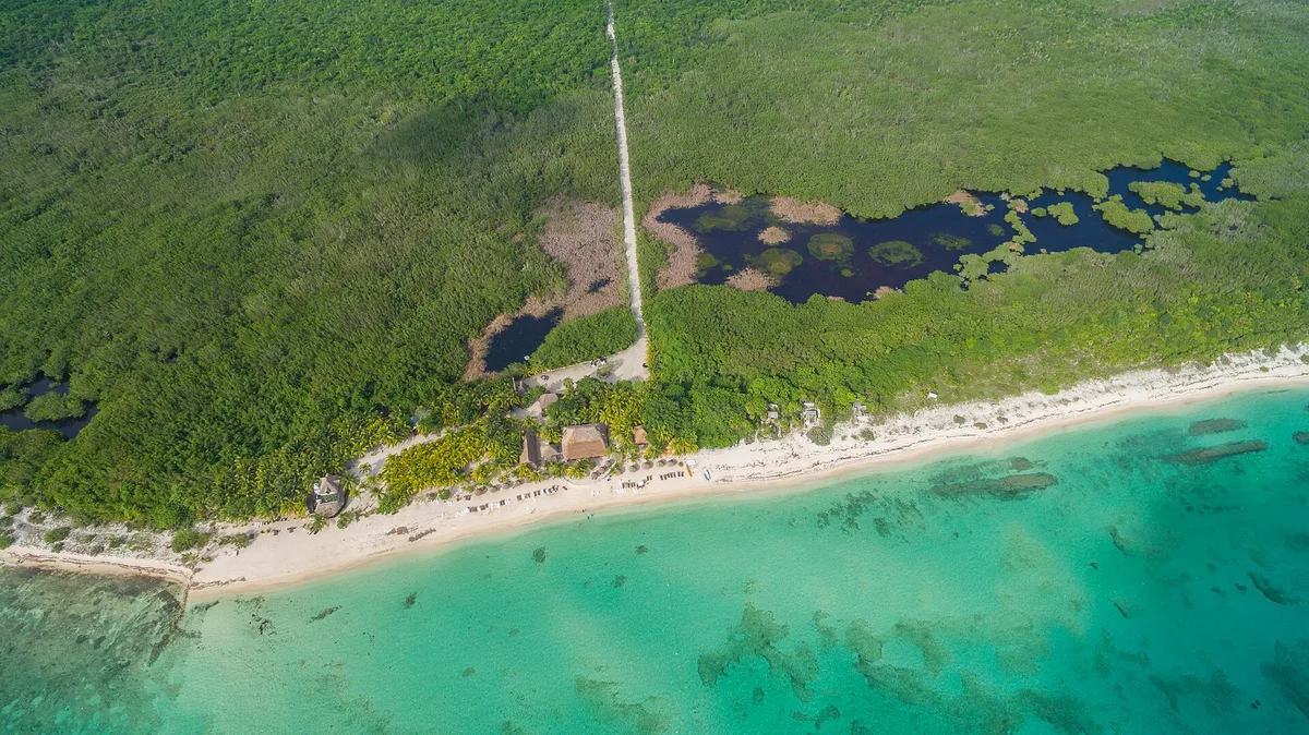 Palancar-Strand, San Miguel de Cozumel, Yucatan Islands, Mexiko — 4