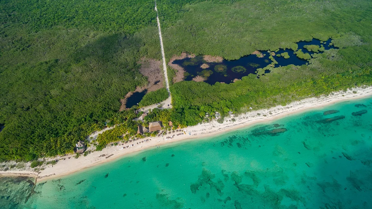 Palancar-Strand, San Miguel de Cozumel, Yucatan Islands, Mexiko — 2