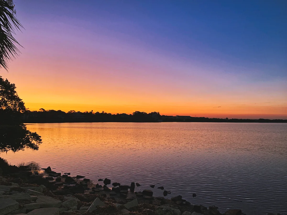Sunset Beach, Tarpon Springs, Florida, États-Unis