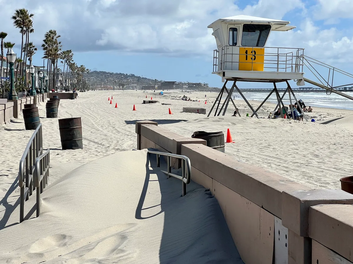 Mission Beach, San Diego, California Coast, États-Unis — 6