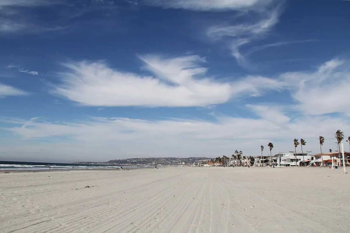 Mission Beach, San Diego, California Coast, États-Unis — 2