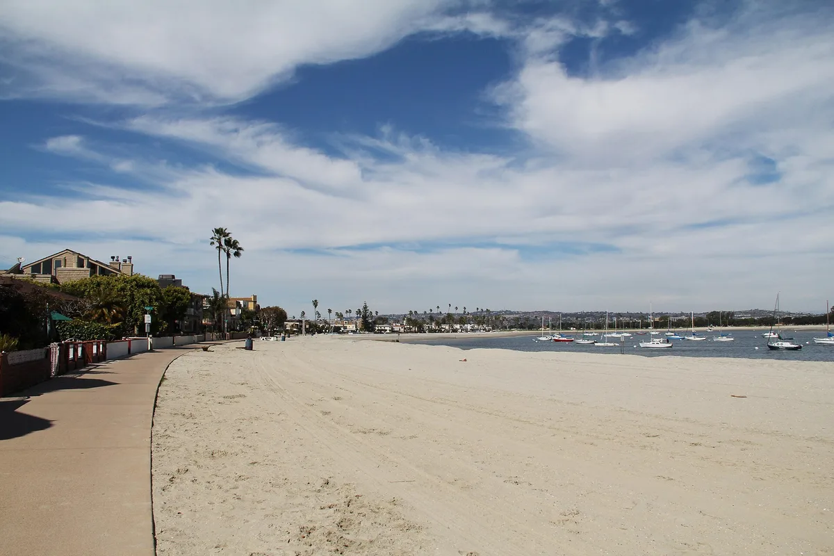 Mission Beach, San Diego, California Coast, États-Unis — 3