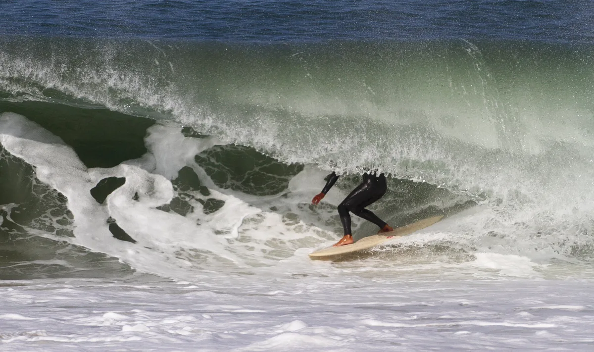 Hossegor-Strand, Soorts-Hossegor, Nouvelle-Aquitaine, Frankreich