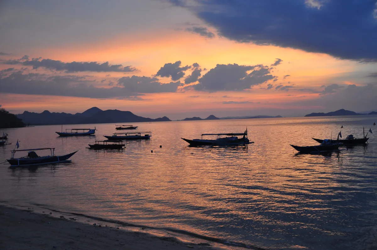 Pede-Strand, Labuan Bajo, Lesser Sunda Islands, Indonesien — 3