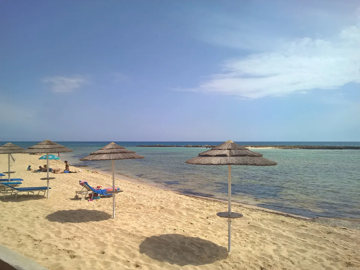 Playa de Ayia Thekla, Cyprus, Chipre