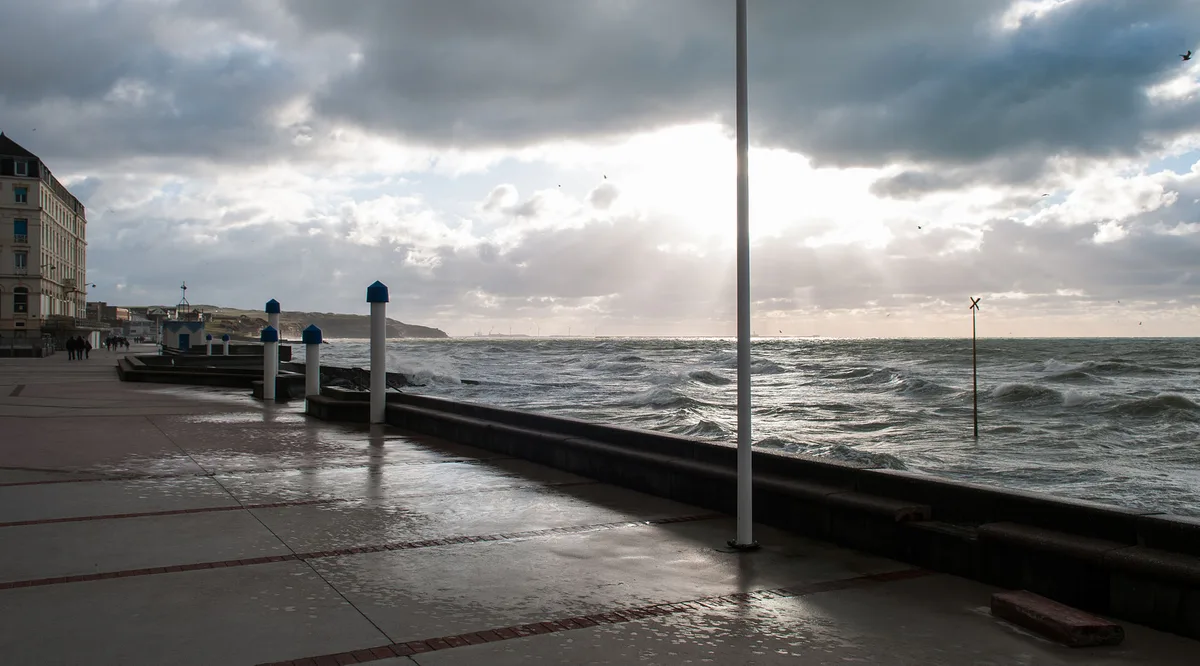 Wimereux-Strand, Wimereux, Hauts-de-France, Frankreich — 2