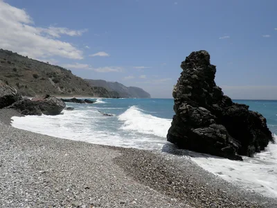 Maro Beach, Nerja, Andalusia, Spain — 3