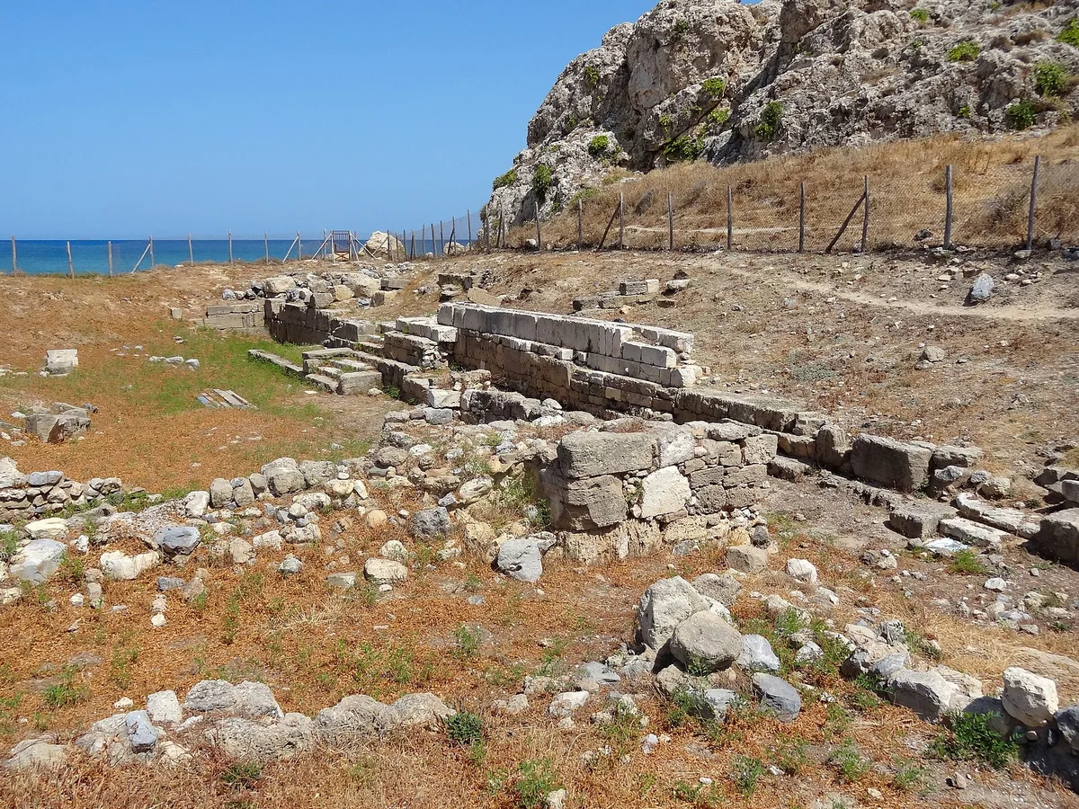 Plage d'Amnissos, Hersonissos, Crete, Grèce — 2