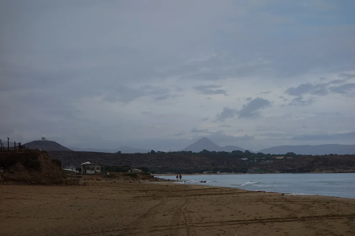 Plage d'Amnissos, Hersonissos, Crete, Grèce — 4
