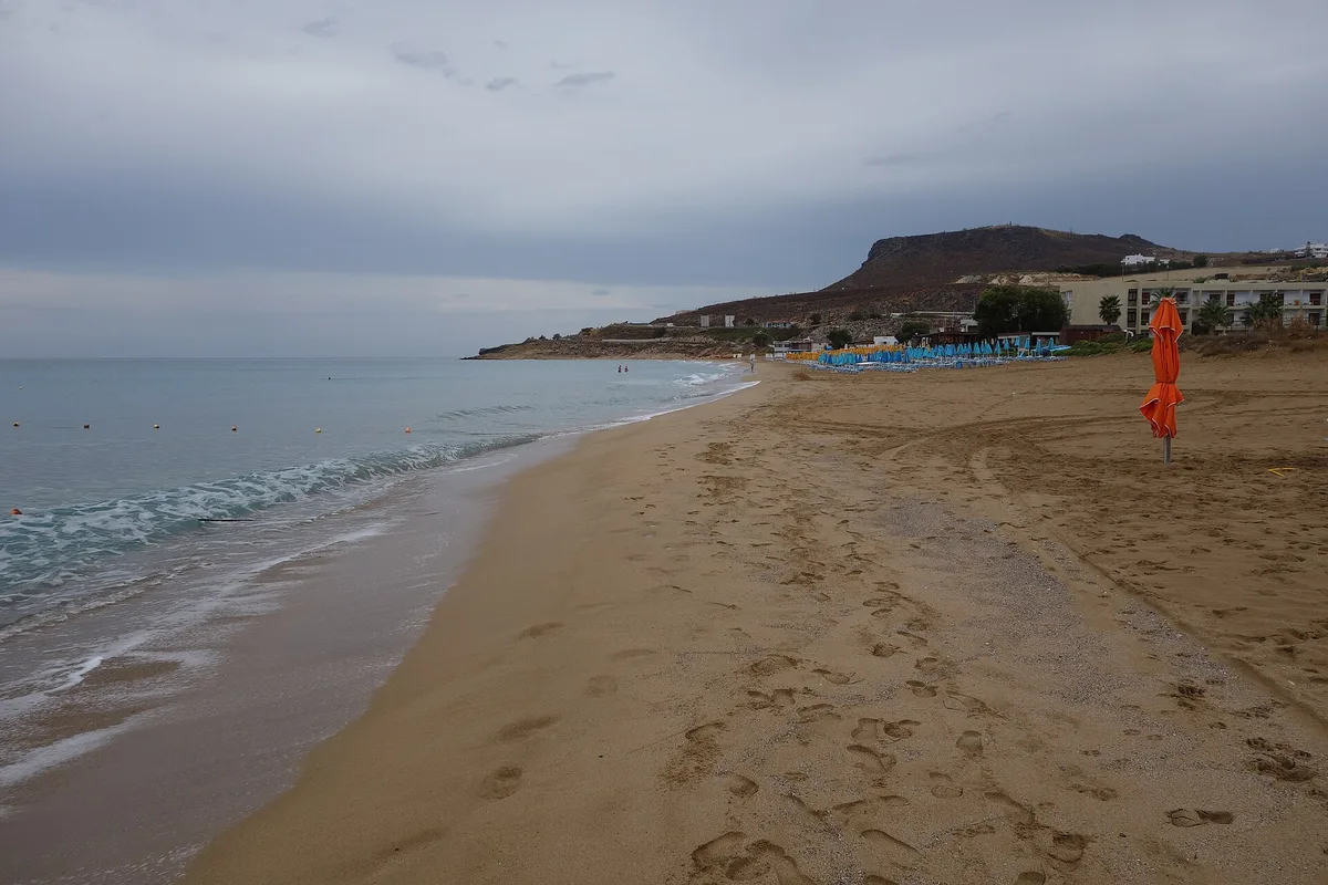 Plage d'Amnissos, Hersonissos, Crete, Grèce — 3