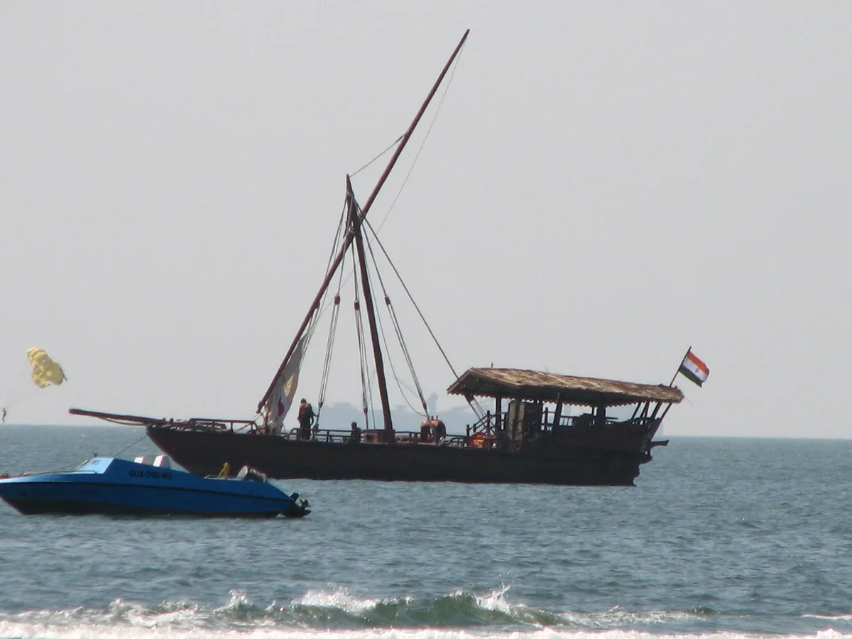 Baga Beach, Calangute, Indian West Coast, Indien — 6