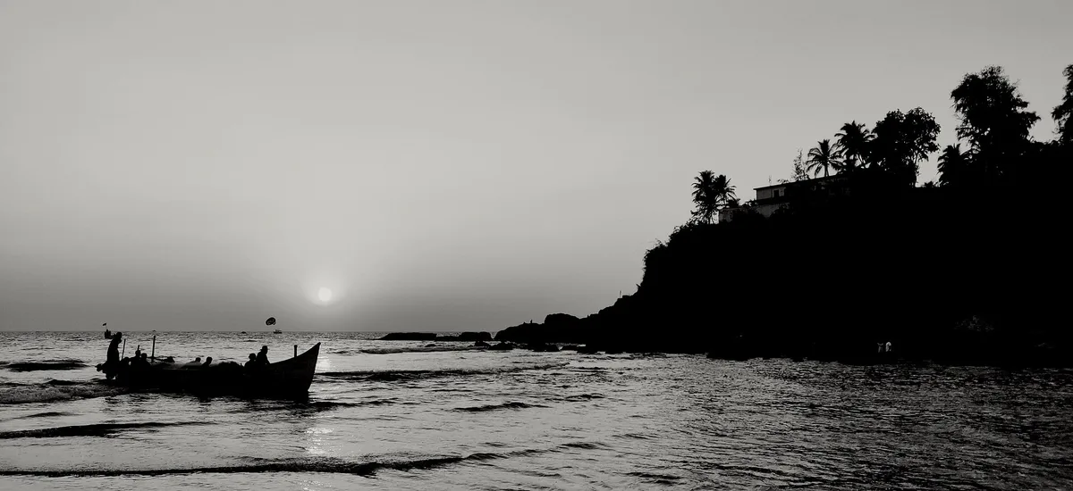 Baga Beach, Calangute, Indian West Coast, Indien — 4
