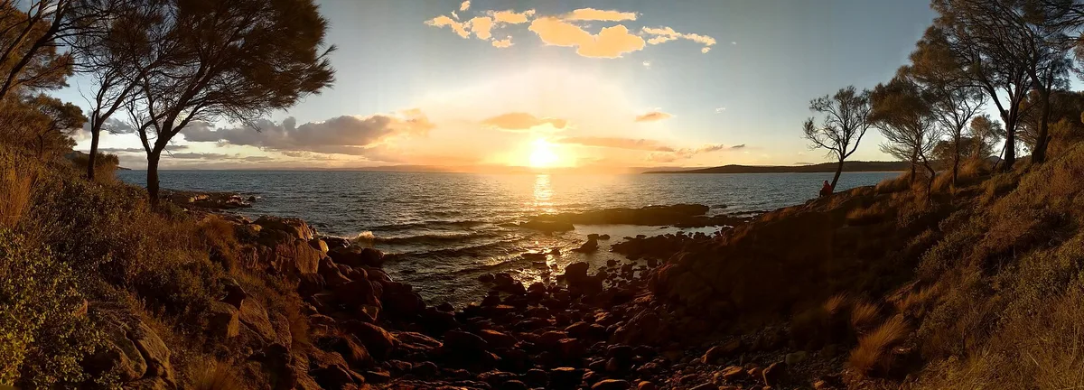 Plage de Coles Bay, Glamorgan Spring Bay Council, Tasmania, Australie — 3
