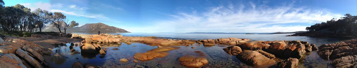 Plage de Coles Bay, Glamorgan Spring Bay Council, Tasmania, Australie — 6