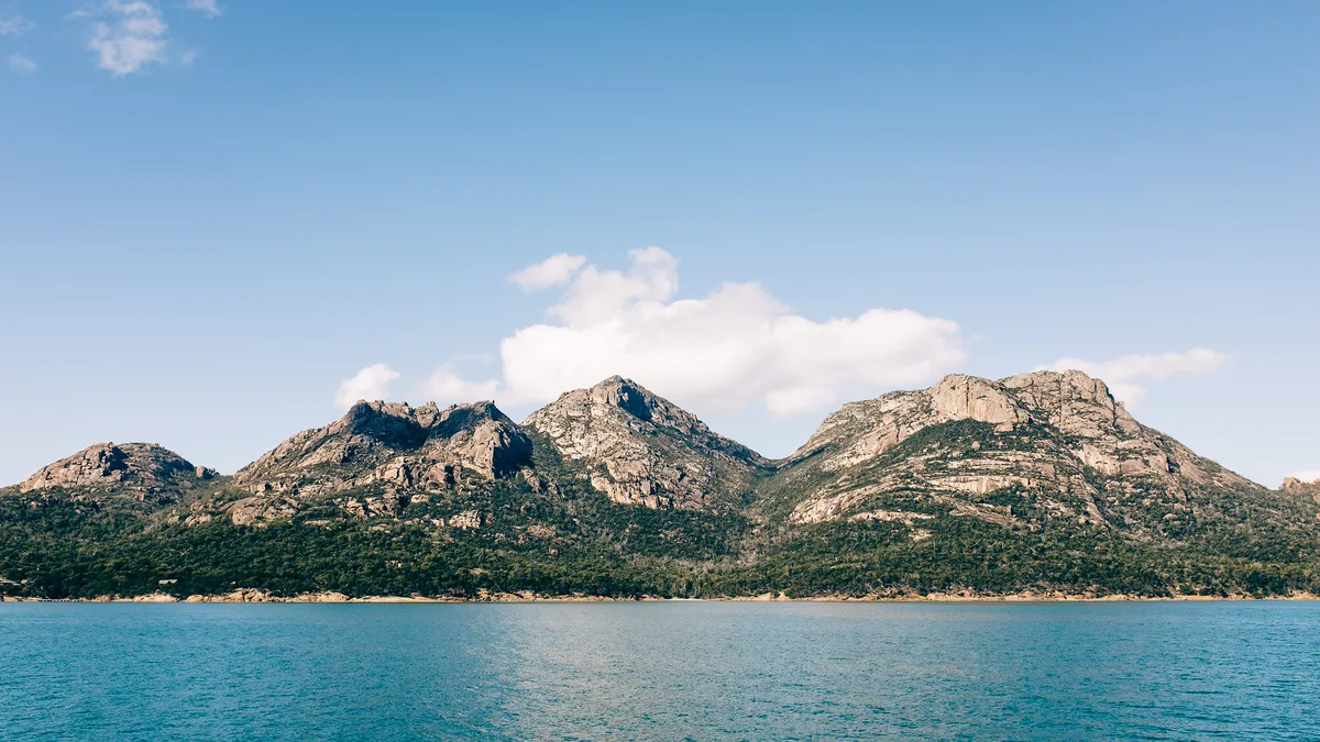 Plage de Coles Bay, Glamorgan Spring Bay Council, Tasmania, Australie — 4