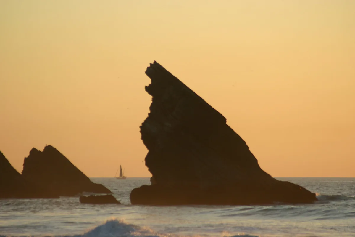 Plage d'Adraga, Sintra, Portuguese Atlantic, Portugal — 3