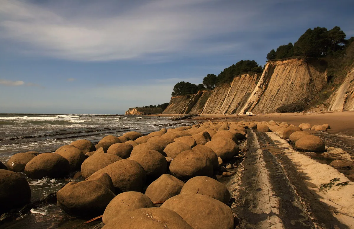 Bowling Ball Beach, Point Arena, California Coast, Vereinigte Staaten — 5