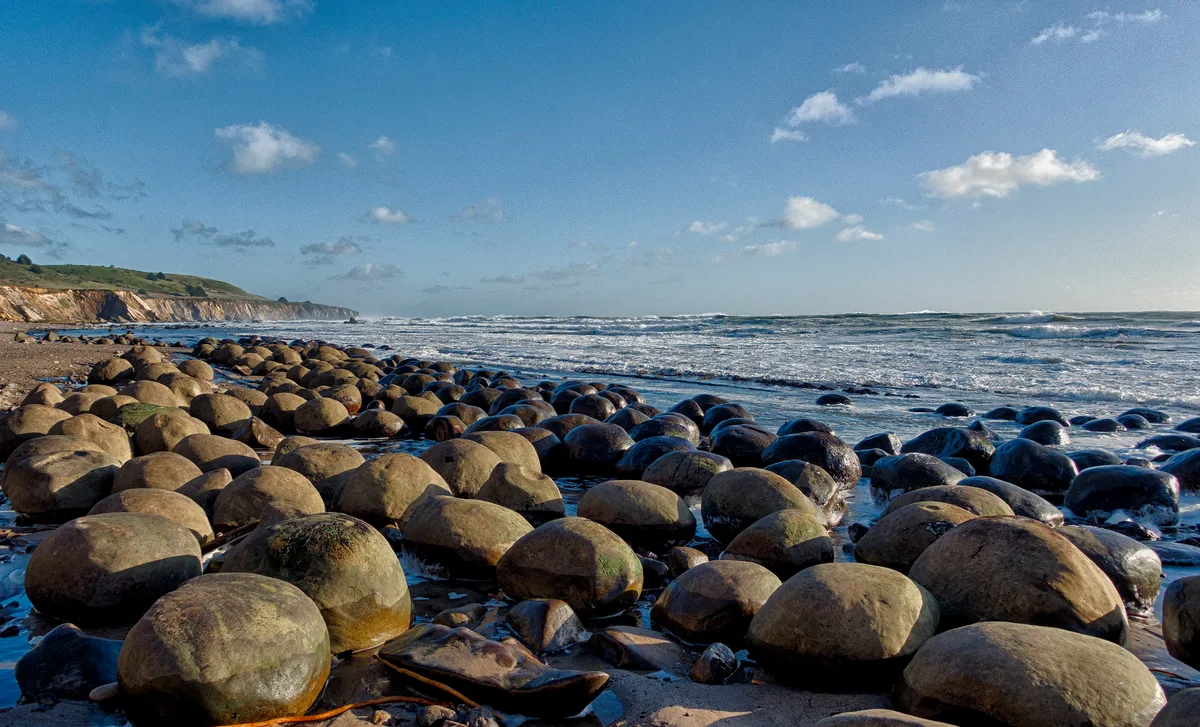 Bowling Ball Beach, Point Arena, California Coast, Vereinigte Staaten