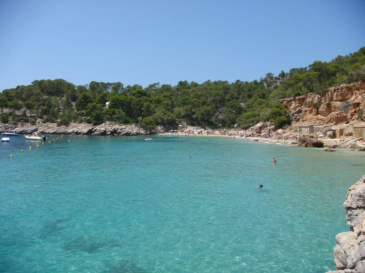 Cala Saladeta, Sant Antoni de Portmany, Balearic Islands, España — 2
