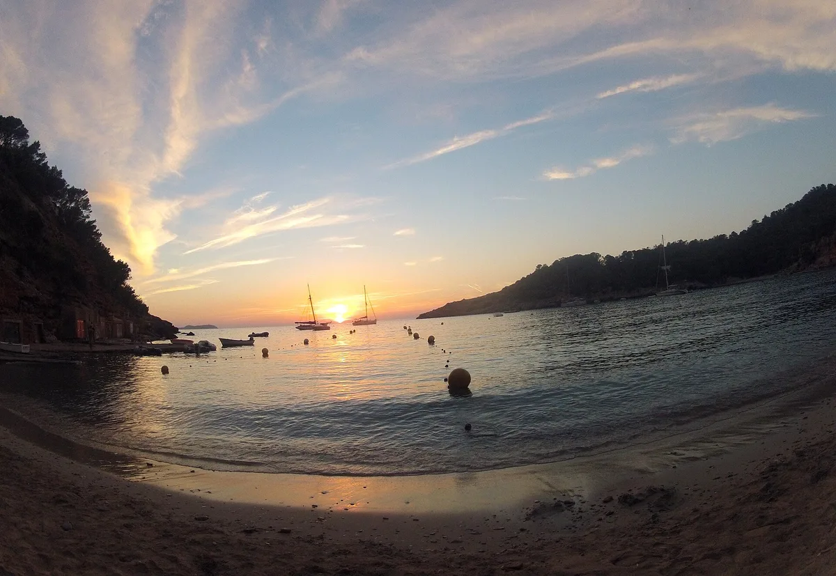 Cala Saladeta, Sant Antoni de Portmany, Balearic Islands, España
