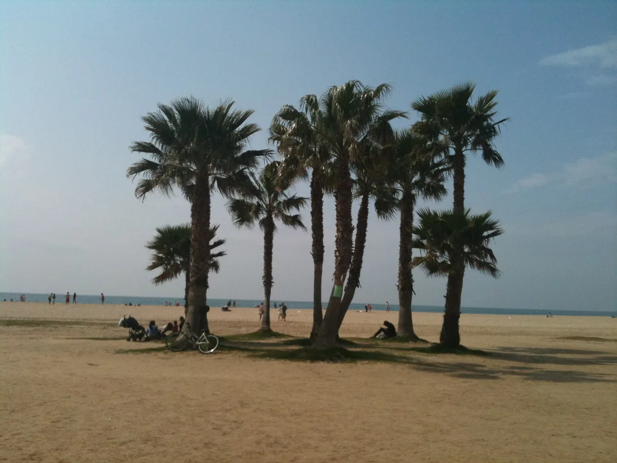 Platja de Coma-ruga, El Vendrell, Catalonia, España — 4