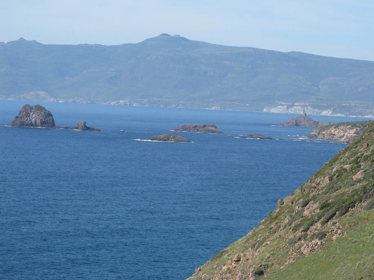 Plage de Punta Foghe, Tresnuraghes, Sardinia, Italie — 2